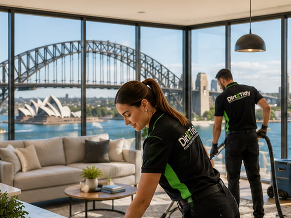 Dirt2Tidy cleaning services available across Sydney