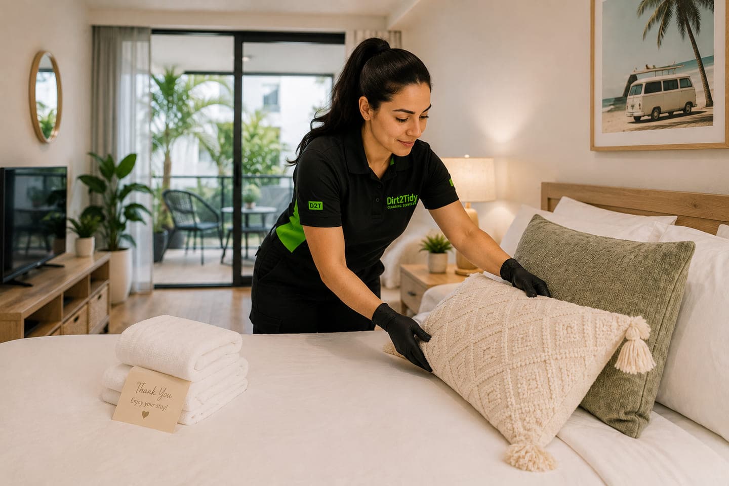 Short stay and Airbnb changeover cleaning of an Australian property